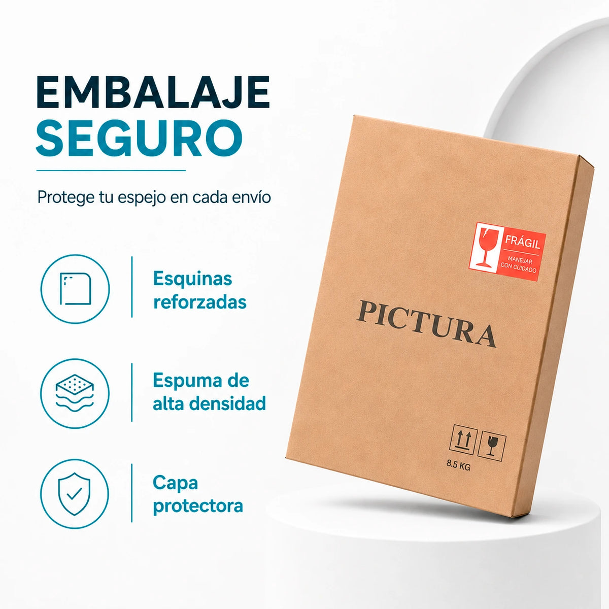 Espejo Luz Led Premium